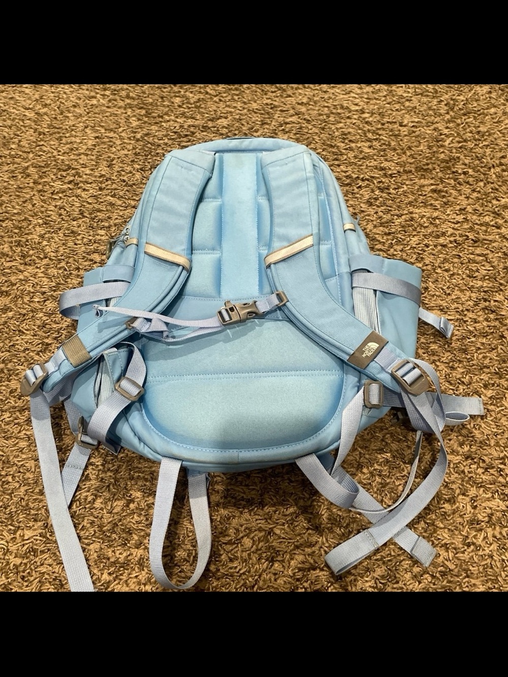 The north face recon, backpack, in light blue - Picture 3 of 6